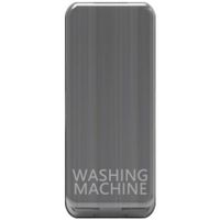 Show details for  Grid Switch Rocker Cover 'Washing Machine', Brushed Chrome