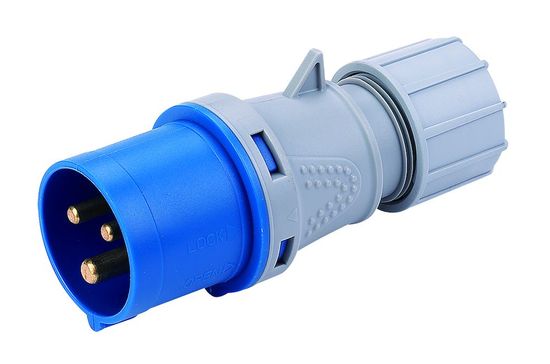 IP44 Plug 16A 2P+E 240V