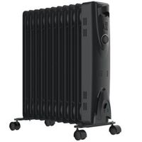 Show details for  2.5kW Oil Filled Radiator, 550mm x 460mm x 240mm, Black, 9T Version