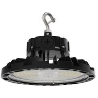Show details for  80W/100W/150W LED Circular Highbay, 4000K/5000K, 24000lm, Black, IP65, Dimmable