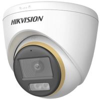 Show details for  2MP Fixed Turret Camera, 2.8mm, White, ColorVu Range