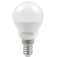 Show details for  4.2W LED Golf Lamp, 2700K, 470lm, E14, Non Dimmable, Frosted