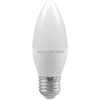 Show details for  4.2W LED Candle Lamp, E27, 2700K, Dimmable, Opal