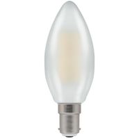 Show details for  4.2W LED Candle Lamp, B15, 2700K, Dimmable, Clear
