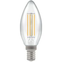 Show details for  4.2W LED Candle Lamp, E14, 2700K, Dimmable, Clear