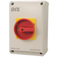 Show details for  125A Surface Mount Rotary Isolator, 4 Pole, IP65