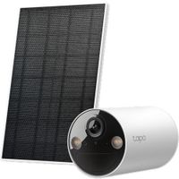 Show details for  2K Solar Powered Security Camera Kit, White, IP65, Tapo Range