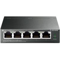 Show details for Gigabit Easy Smart PoE Switch, 5 Port 10/100/1000Mbps, 4 Port PoE+