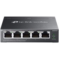 Show details for  Gigabit Easy Managed Switch, 5 Port, 4 Port PoE+, Omada Range