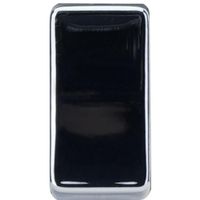 Show details for  Grid Switch Rocker Cover, Polished Chrome