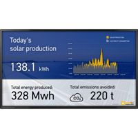 Show details for  Solar Display Unit, 32", Black, SF-100 Series