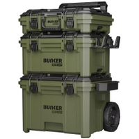 Show details for  Stacking Storage System, Green, IP65, [9 Piece Set]