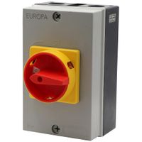Show details for  20A Lever Arm Enclosed Switch Disconnector, 3 Pole + Neutral, IP66