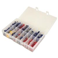 Show details for  Crimp On Terminal Set, 0.5mm² to 6mm², 365 Piece