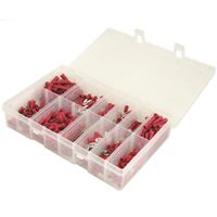 Show details for  Crimp On Terminal Set, 0.5mm² to 1.5mm², Red, 400 Piece