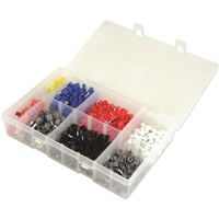 Show details for  Twin Cord End Set, 0.5mm² to 10mm², 600V, 770 Piece