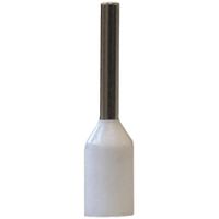 Show details for  Boot Lace Ferrule (French), 0.5mm², 600V, White [Pack of 100]