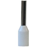 Show details for  Boot Lace Ferrule (German), 0.75mm², 600V, White [Pack of 100]
