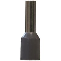 Show details for  Boot Lace Ferrule (German), 4mm², 600V, Grey [Pack of 100]