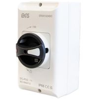 Show details for  32A DC Switch Disconnector for Photovoltaic, 4 Pole, 1.5kV, IP66