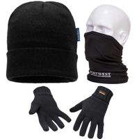 Show details for  Winter Accessory Set (Hat/Gloves/Scarf) [3 Piece]