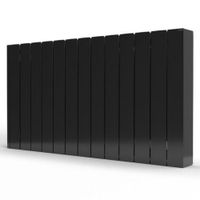 Show details for  1800W Oil Filled WiFi Electric Radiator, 8 Elements, 1060mm x 555mm, Black, Belize Range