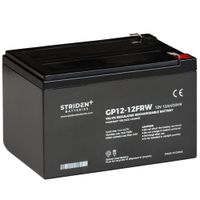 Show details for  Alarm Battery, 12V, 12Ah, Lead-Acid, UL V0