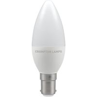 Show details for  2.2W LED Candle Lamp, B15, 4000K, Non Dimmable, Opal