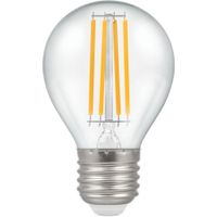 Show details for  4.2W LED Round Lamp, E27, 2700K, Dimmable, Clear