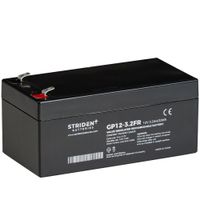 Show details for  Alarm Battery, 12V, 3.2Ah, Lead-Acid, UL V0
