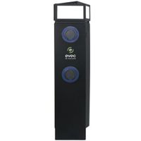 Show details for  22kW EV Charging Pedestal, Type 2 Socket, 2 Outlet, Black, IP54