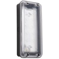 Show details for  10W LED CCT Rectangular Bulkhead, 3000K/4000K/6000K, 1200lm, Black, IP65, Avit CCT Range