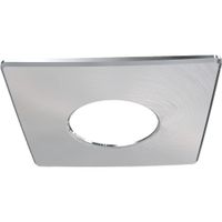 Show details for  Square Bezel, Brushed Chrome, Metal, LXFRD/5-7/CCT4/P