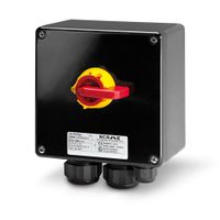 Show details for  32A Switch Discounnector, 3 Pole/4 Pole, 160mm x 160mm x 90mm, IP66