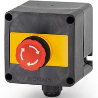 Show details for  Emergency Stop Station, Twist Release, 2NC, IP66