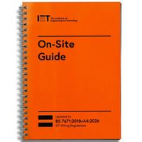 Show details for  IET On-Site Guide (BS 7671:2018+A4:2026)