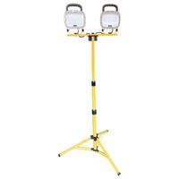 Show details for  2 x 35W Tripod Work Light, 6500K, 9100lm, Yellow, IP65, Garrison Pro Range