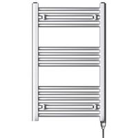 Show details for  200W Heated Towel Rail, 800mm x 500mm, Chrome, IPX4