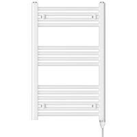 Show details for  300W Heated Towel Rail, 800mm x 500mm, White, IPX4