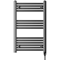 Show details for  300W Heated Towel Rail, 800mm x 500mm, Anthracite, IPX4
