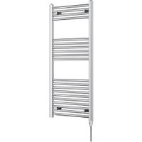 Show details for  400W Heated Towel Rail, 1200mm x 500mm, Chrome, IPX4