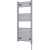 Show details for  500W Heated Towel Rail, 1200mm x 500mm, Anthracite, IPX4