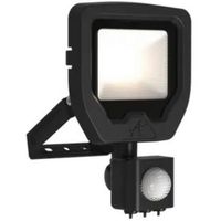 Show details for  50W LED CCT Floodlight with PIR, 5400K, 3300lm, Black, IP65, Calinor EVO Range