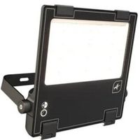 Show details for  80W LED CCT Floodlight with Photocell, 3000K/4000K/6500K, Black, IP66, Aztec Range