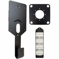 Show details for  EV Mounting Plate, 1 Way, Black
