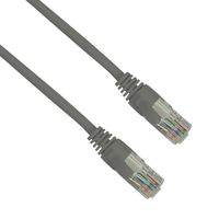Show details for  Patch Cord Cat6 UTP Booted 0.5m Gry