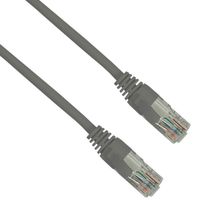 Show details for  Patch Cord Cat6 UTP Booted 1m Grey