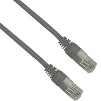 Show details for  Patch Cord Cat6 UTP Booted 2m Grey