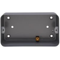 Show details for  Surface/Flush Box with Knockouts, 3 & 4 Gang, Grey