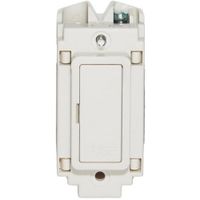 Show details for  13A ASTA Fuse Unit, White, IP2X